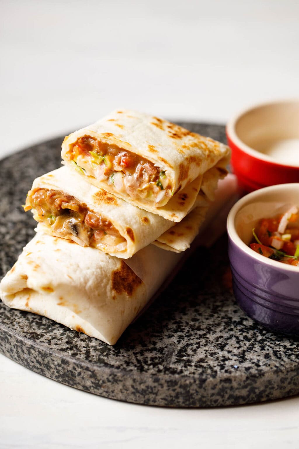 Burrito Recipe (Vegetarian) » Dassana's Veg Recipes