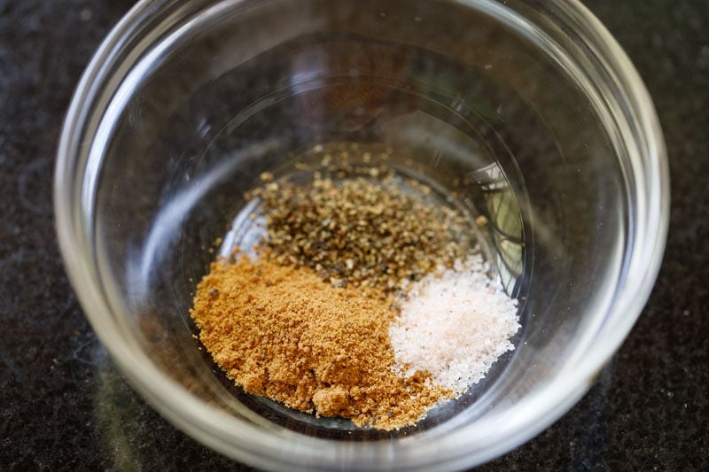 seasonings in a bowl