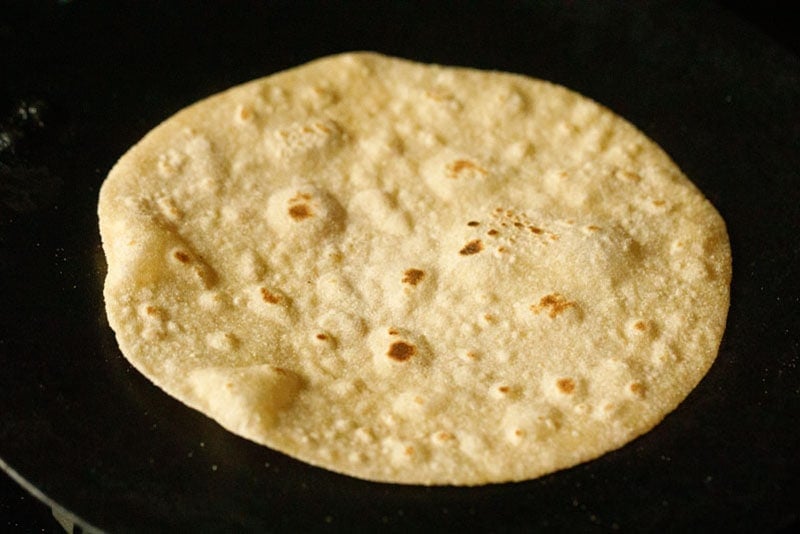 chapati flipped again