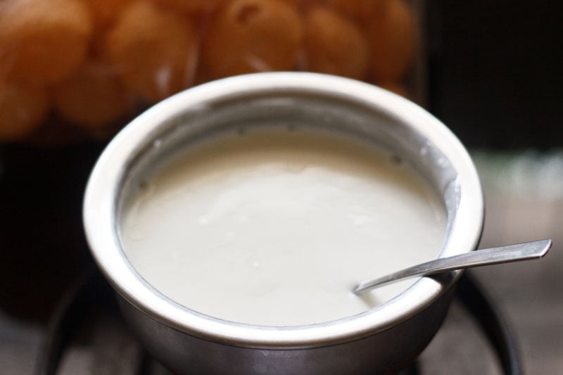 whisked curd