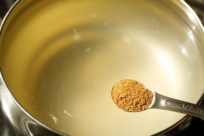 cumin powder added to Indian lemonade mix