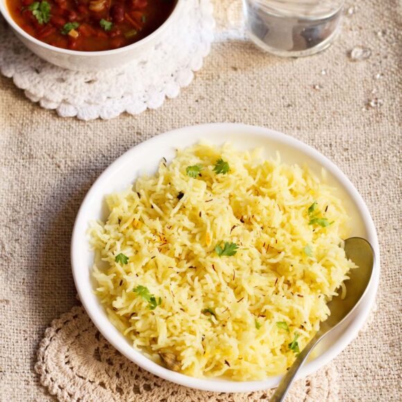 Biryani Rice Recipe » Dassana's Veg Recipes