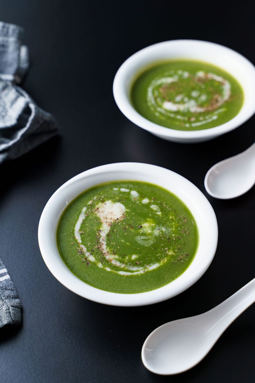 Spinach Soup Recipe (Palak Soup) - Dassana’s Veg Recipes