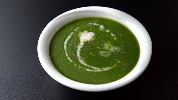 Spinach Soup Recipe (Palak Soup) » Dassana's Veg Recipes