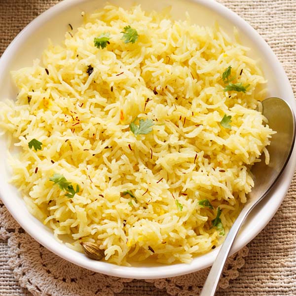 Saffron Rice | Yellow Rice Image