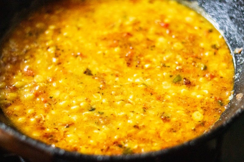 stirred chana dal