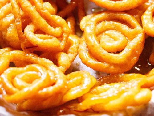 jalebi in a basket