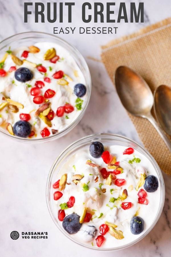 Top 6 how to make fruit salad with whipped cream 6 Fruit Cream Recipe (Cream Fruit Salad)