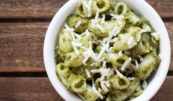 Basil Pesto Pasta (Vegetarian)