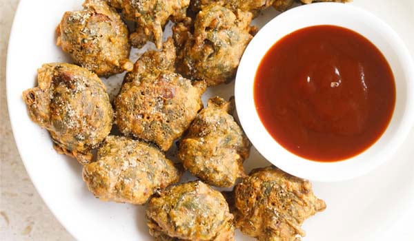 Palak Pakoda Recipe (Indian Spinach Fritters) Palak Pakoda Recipe (Indian Spinach Fritters)