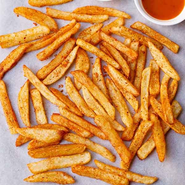 Peri Peri Fries (Crispy & Homemade)