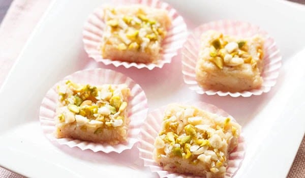 Easy Malai Barfi with Condensed Milk – Dassana's Veg Recipes