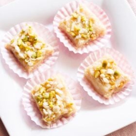 Easy Malai Barfi with Condensed Milk – Dassana’s Veg Recipes Easy Malai Barfi with Condensed Milk – Dassana’s Veg Recipes