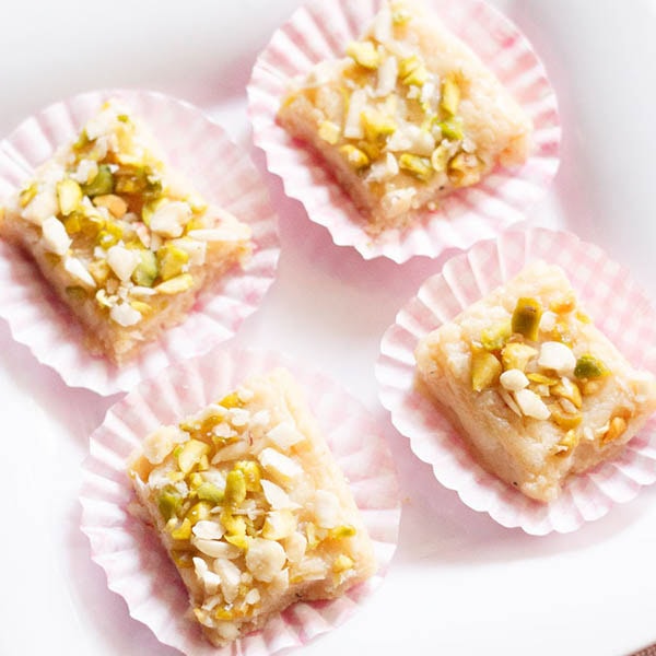 Quick Malai Barfi Recipe