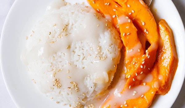 Mango Sticky Rice (Thai Style) – Dassana's Veg Recipes